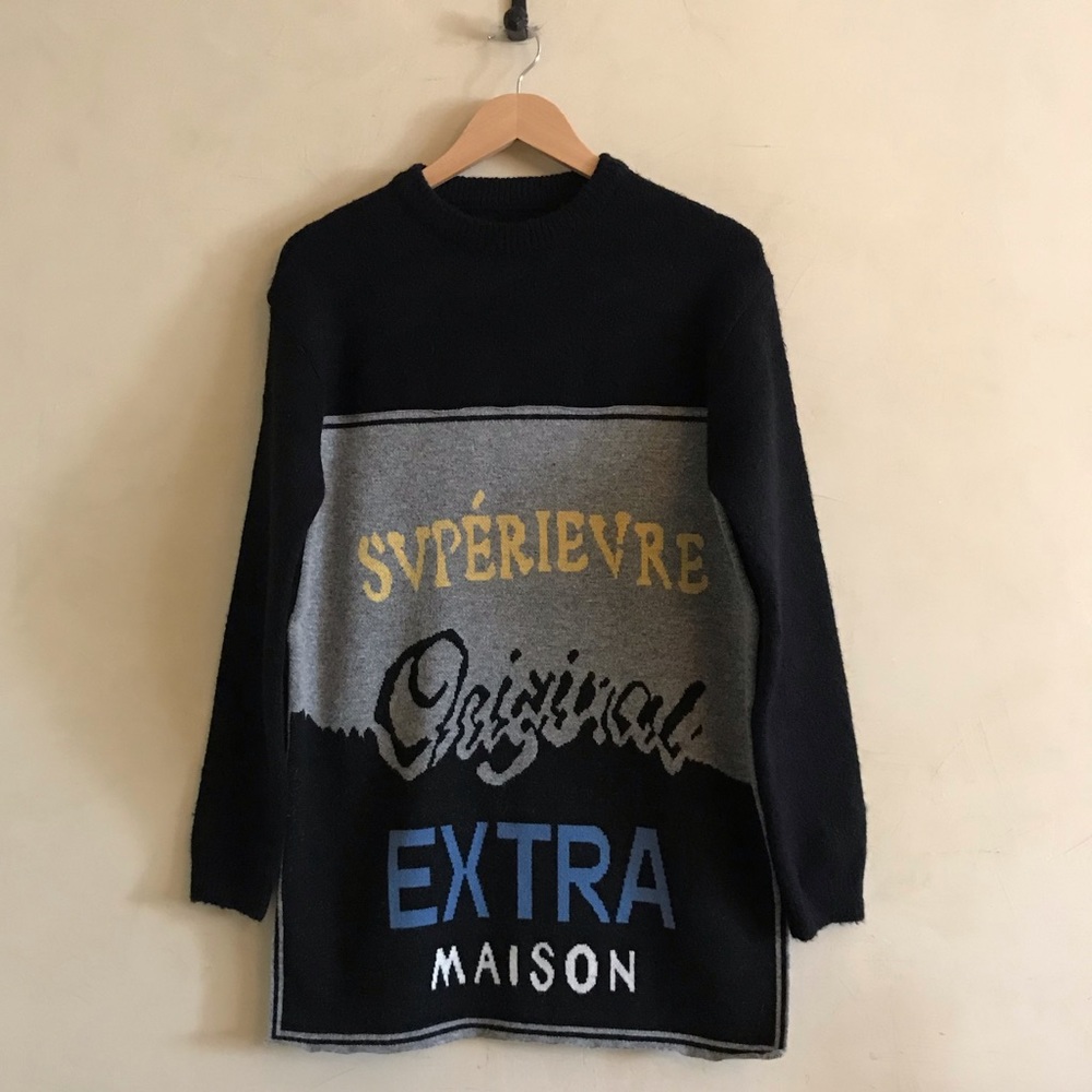 Wool Blend Statement Sweater